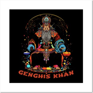 Genghis Khan King of the World Posters and Art